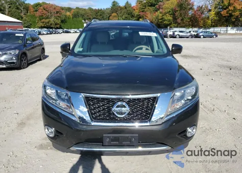 2015 Nissan Pathfinder S из США, поврежденный, VIN 5N1AR2MM2FC704660